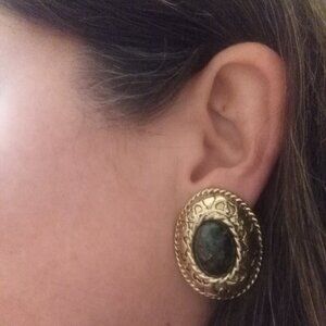 80s Vintage Clip on Earrings